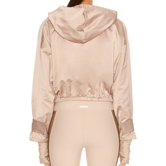 NYLORA Ward Hooded Zip-Up Jacket in beige color Size S - Picture 3 of 16